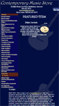 Mobile Screenshot of cmusicstore.com